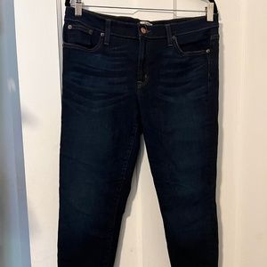 J Crew dark denim toothpick size 32